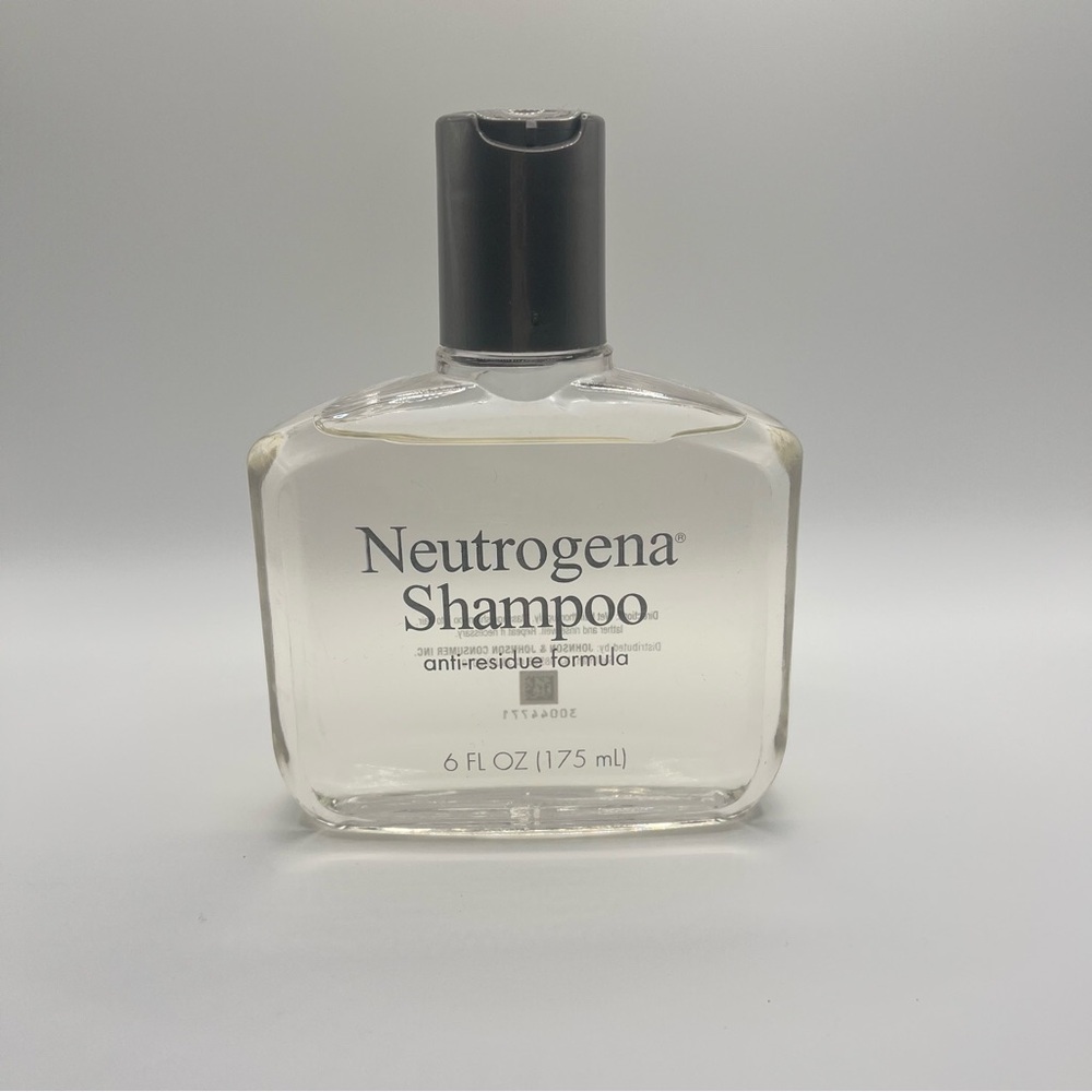 New Neutrogena Shampoo Anti-Residue Formula All Hair Types 6 Fl Oz 175‎ mL RARE